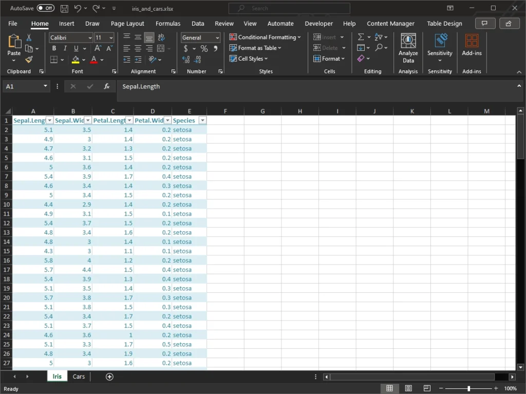 Screen capture of Excel workbook showing two formatted worksheets.
